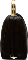 Thumbnail for your product : Simone Rocha Black Calf-Hair Top Handle Bag