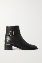 Thumbnail for your product : Jimmy Choo Clarice Leather Ankle Boots - Black