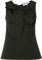 Thumbnail for your product : Carolina Herrera sleeveless bow neck blouse