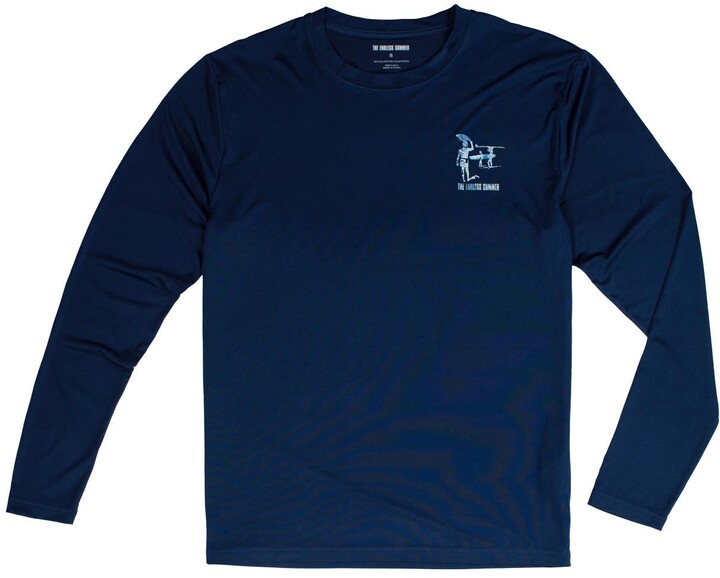 Shirt Spitze Leichte UV Protection und SPF Properties Protection 50+ UV Dunkelblau Rennen-T Gill Herren