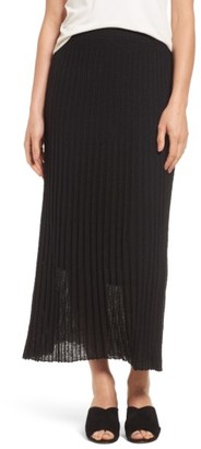 Nic+Zoe Women's Pleat Knit Maxi Skirt
