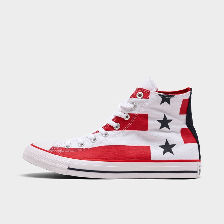 white high top casual shoes