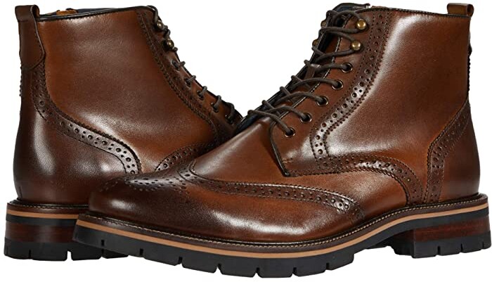 johnston and murphy wingtip boots