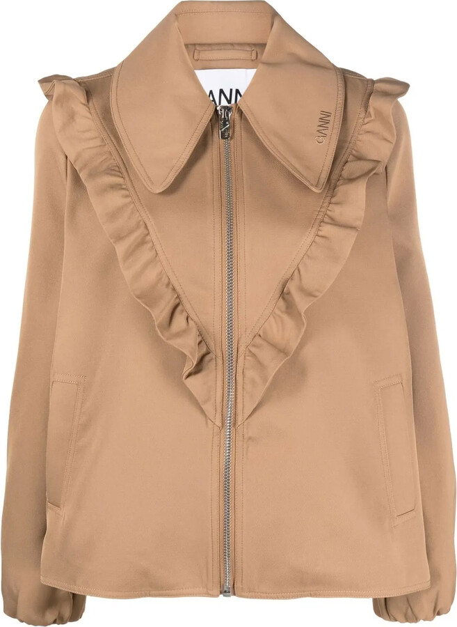 Ganni Zip-Up Jacket