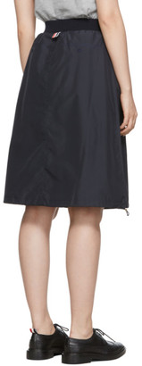 Thom Browne Navy Trompe LOeil Trouser Skirt
