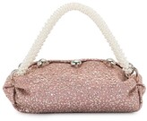 Thumbnail for your product : 0711 Nino sparkly bronze small tote bag
