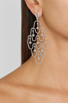 Thumbnail for your product : Loree Rodkin 18-karat white gold diamond earrings