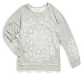 Thumbnail for your product : C&C California Girl's Embroidered Long Sleeve Top