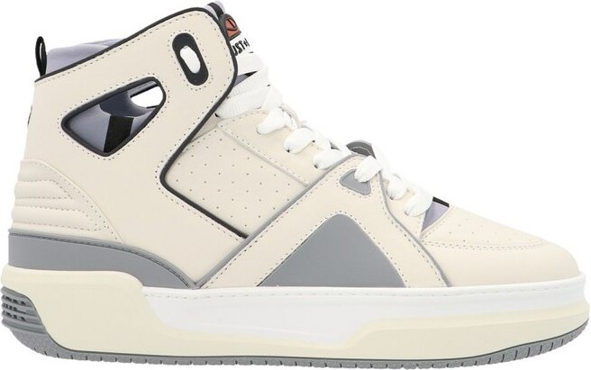 Just Don Courtside High Panelled Sneakers