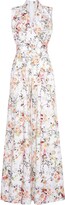 Nansi floral-print poplin jumpsuit 