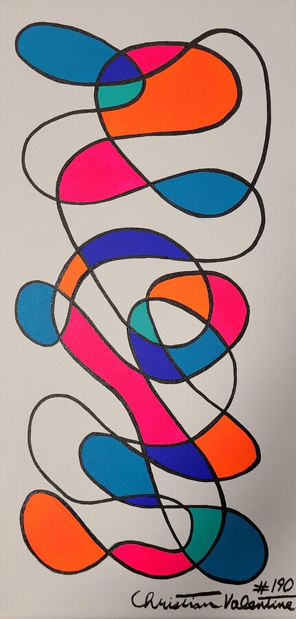 Christian Valentine, Funday, Painting, Acrylic on Canvas, 2020