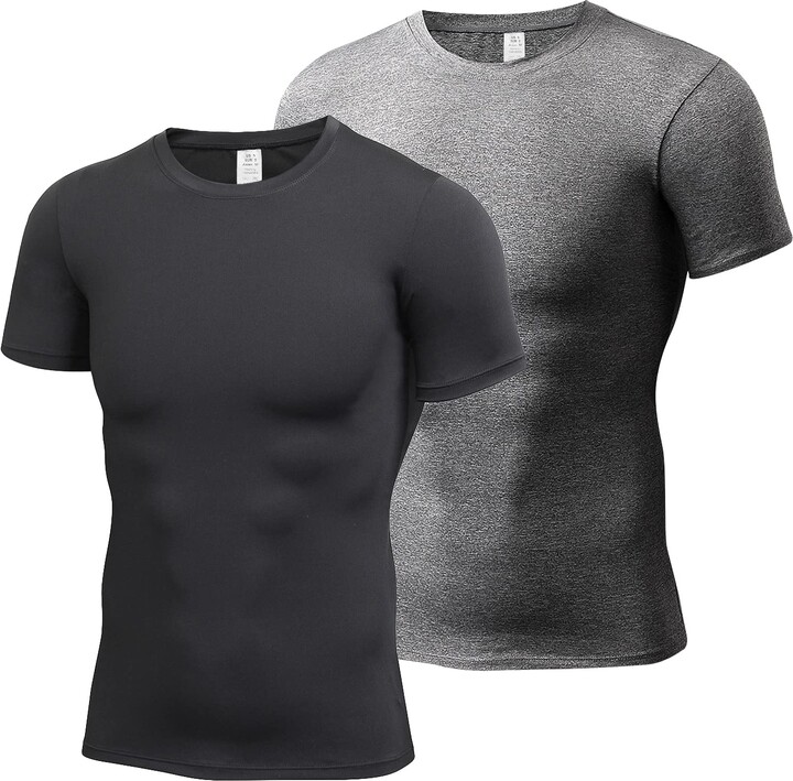 Holure Men's (Pack of 3) Workout Athletic Compression Short Sleeve Men Gym  Shirts Black/White/Camo Black 07 S : : Clothing, Shoes &  Accessories