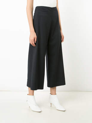 Adam Lippes Tropical cropped patch pocket trousers