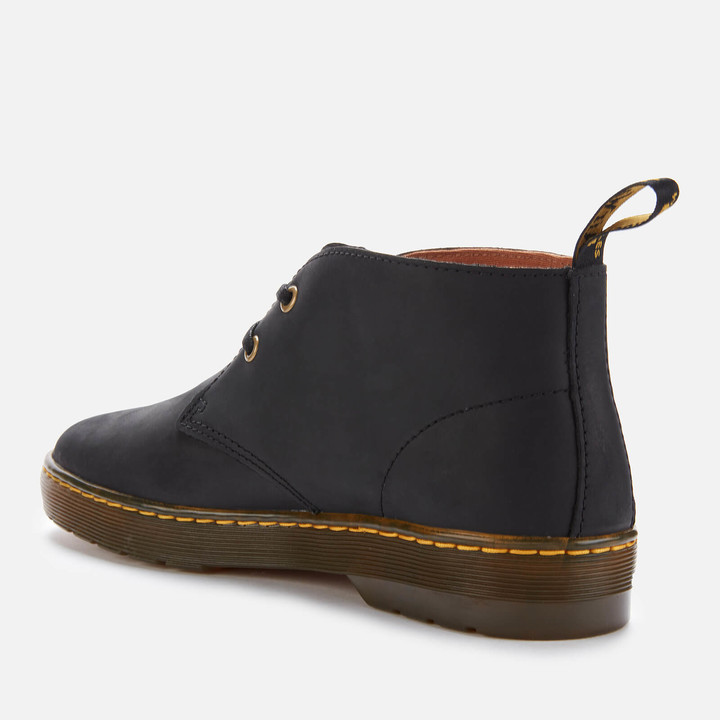 mens black desert boots uk