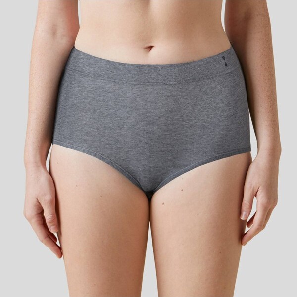 Thinx for All Women' Moderate Aborbency High-Wait Brief Period Underwear -  Gray XS - ShopStyle Panties