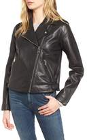Thumbnail for your product : Bernardo Kirwin Leather Moto Jacket