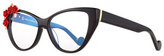 Thumbnail for your product : Karlsson Anna-Karin Lily Love Fashion Glasses, Black/Red