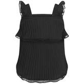 Thumbnail for your product : Little Remix Little RemixBlack Pleated Wilma Top
