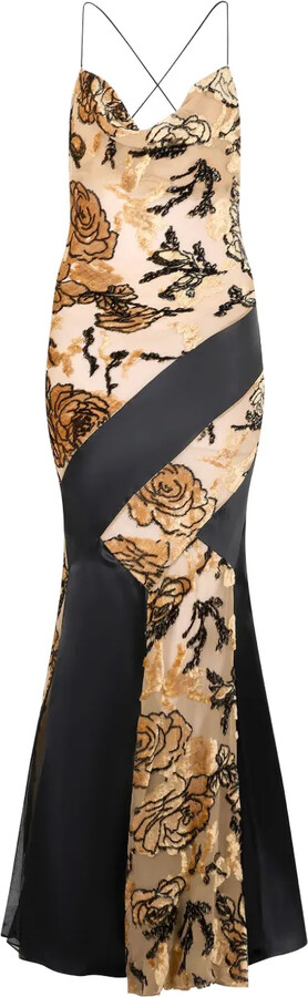 Roberto Cavalli Floral-Motif Dress