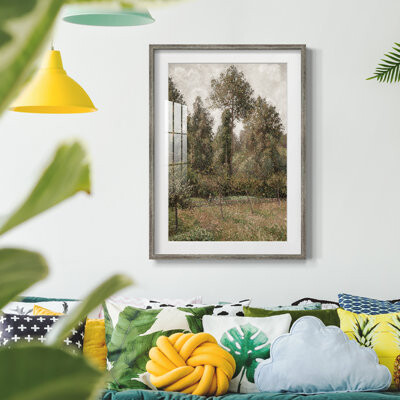 Winston Porter Vintage Landscape CCXXX -Framed Print