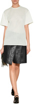 Thumbnail for your product : Rag and Bone 3856 Rag & Bone Embossed Leather Skirt