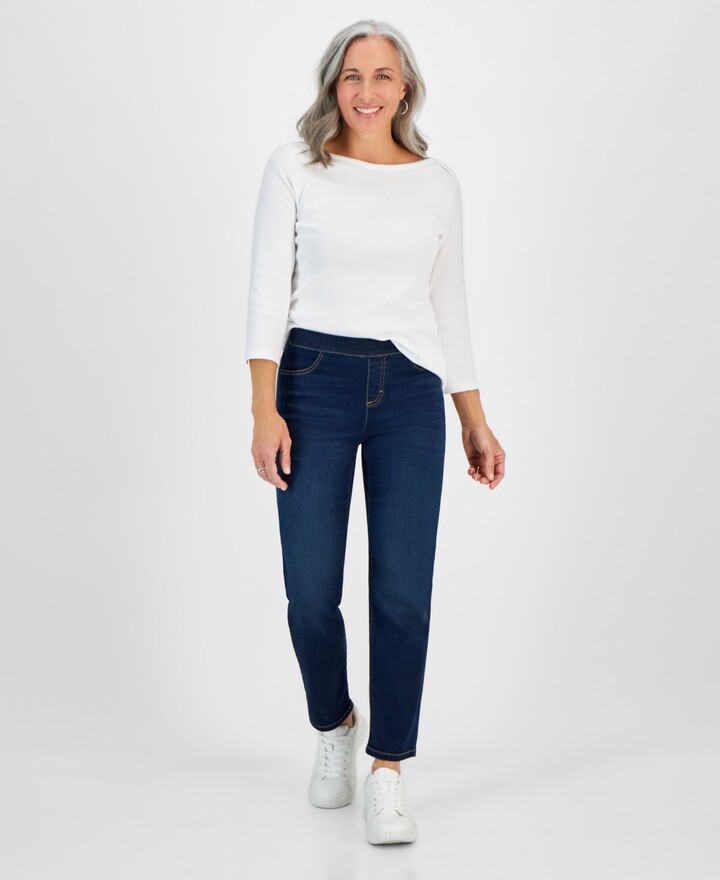 Pull On Jeans For Women Petite