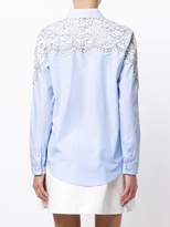 Thumbnail for your product : Twin-Set lace-embroidered shirt