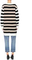 Thumbnail for your product : Diane von Furstenberg Striped angora-blend cardigan