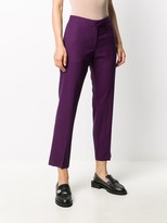 Thumbnail for your product : Paul Smith Cropped Slim-Fit Trousers