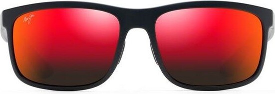 Maui Jim Huelo Rectangular Frame Sunglasses