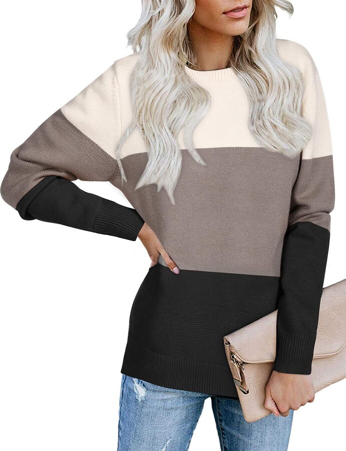 korean v neck sweater