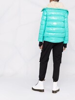 Thumbnail for your product : MONCLER GRENOBLE Shearling-Collar Padded Short Jacket