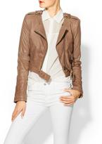 Thumbnail for your product : Rachel Zoe Willa Cropped Leather Jacket
