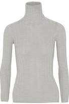 Thumbnail for your product : Madeleine Thompson Makri Ribbed Wool And Cashmere-Blend Turtleneck Sweater