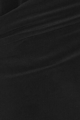 Norma Kamali Strapless Stretch-jersey Dress - Black