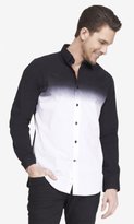 Thumbnail for your product : Express Modern Fit Ombre Shirt