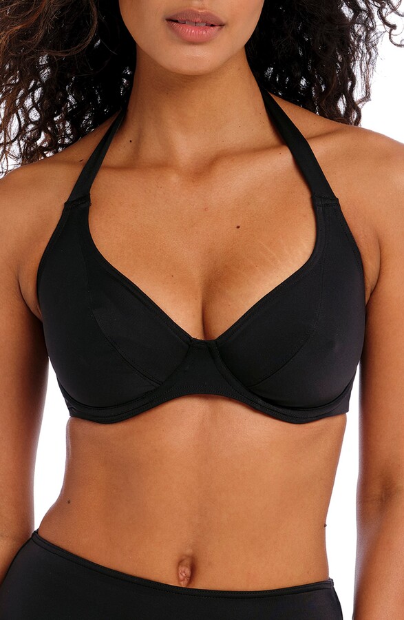 Freya Jewel Cove Underwire Banded Halter Bikini Top