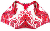 Alexander McQueen - patterned clutch bag - women - Cuir/Nylon - Taille Unique