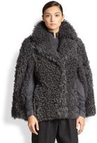 Thumbnail for your product : Akris Kalgan Lamb Fur Cape
