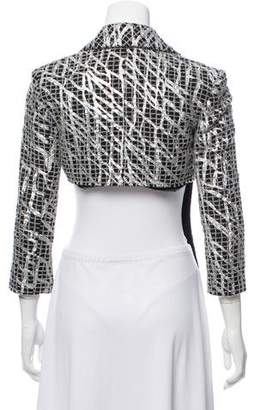 Chanel Metallic-Accented Tweed Jacket