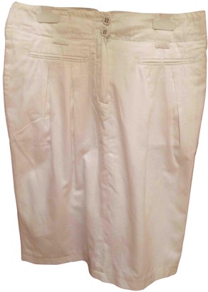 Vanessa Bruno White Cotton Skirt for Women