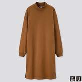 Thumbnail for your product : Uniqlo WOMEN U Mock Neck Long Sleeve T-Dress