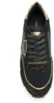 Thumbnail for your product : Philippe Model metallic detailed sneakers