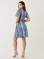 Thumbnail for your product : Diane von Furstenberg Zella Silk-Jersey Mini Wrap Dress