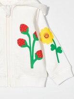 Thumbnail for your product : Stella McCartney Kids Flower-Print Zip-Front Hoodie