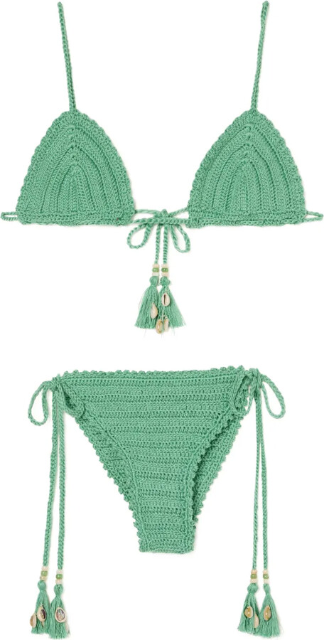 Alanui Sea Nomad tassel bikini