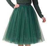 Thumbnail for your product : SK Studio Women's Short Vintage Petticoat Skirt Ballet Bubble Tutu Multi-colored