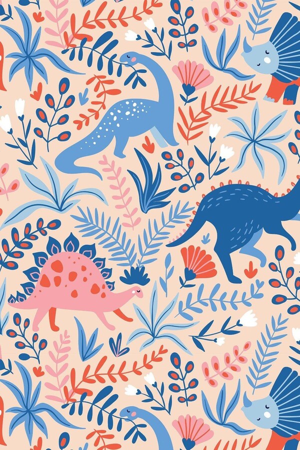 Bobbi Beck EcoFriendly Childrens Dinosaur Wallpaper ShopStyle