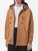 Thumbnail for your product : Burberry Check-Panel Hoodie