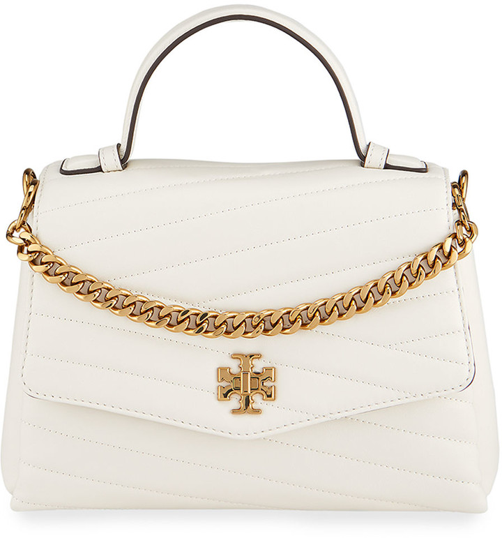 Tory Burch Kira Chevron TopHandle Satchel Bag ShopStyle Clothes and